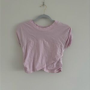 Free People Movement Cropped Twisted Top